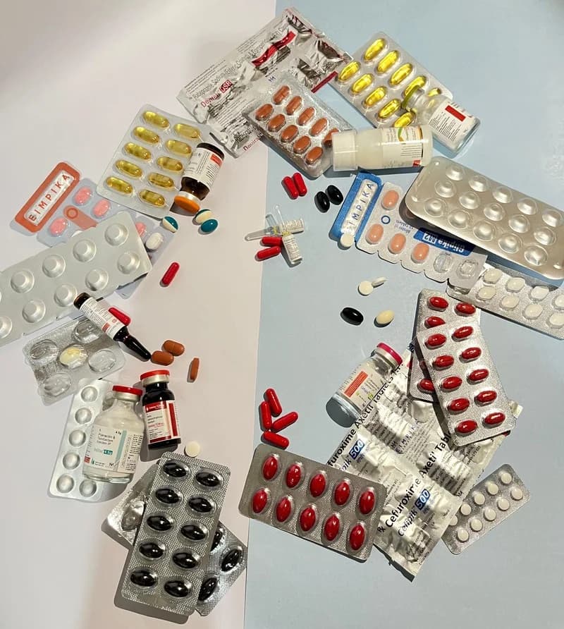 Man running in a park